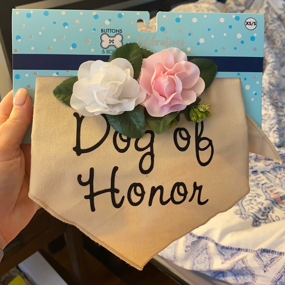 Dog of honor bandana